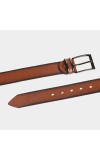 Black Tie                         Men's Tan Polyurethane Casual Belt