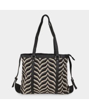 Lucky Charm                         Women's Black Fabric Tote Bag