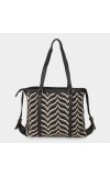 Lucky Charm                         Women's Black Fabric Tote Bag