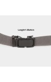 Black Tie                         Men's Canvas Casual Belt