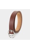 Lucky Charm                         Women's Tan Polyurethane Belt