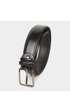 Black Tie Men's Black Polyurethane Casual Belt Black Tie Men's Black Polyurethane Casual Belt