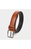 Black Tie                         Men's Tan Polyurethane Casual Belt