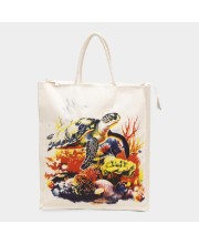 Brink                         Women's Beige Canvas Tote Bag