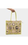 Brink                         Women's Beige Jute Tote Bag