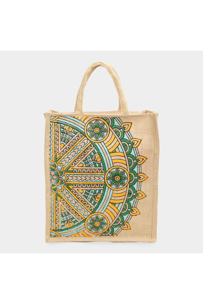 Brink                         Women's Beige Jute Tote Bag