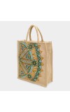 Brink                         Women's Beige Jute Tote Bag