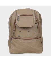 Brink                         Women's Beige Polyurethane Backpack