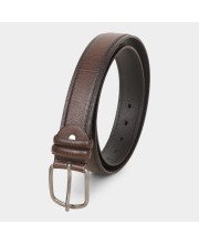 Black Tie                         Men's Brown Polyurethane Casual Belt