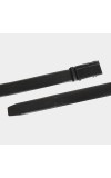 Black Tie                         Men's Black Polyurethane Formal Belt