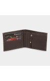 Brink                         Men's Brown Polyurethane Wallet