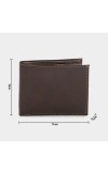 Brink                         Men's Brown Polyurethane Wallet