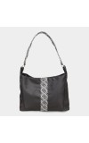 Lucky Charm                         Women's Black Polyurethane Hand Bag