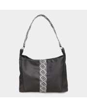 Lucky Charm                         Women's Black Polyurethane Hand Bag