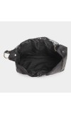 Lucky Charm                         Women's Black Polyurethane Hand Bag