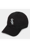 Men's Black Cotton Cap