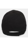 Men's Black Cotton Cap