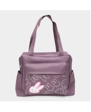 Brink                         Grey Printed Hand Bag