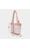 Lucky Charm Pink Printed Hand Bag Lucky Charm Pink Printed Hand Bag