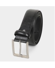 Black Tie                         Men's Black Polyurethane Belt