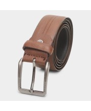 Black Tie                         Men's Brown Polyurethane Belt