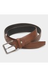 Black Tie                         Men's Brown Polyurethane Belt