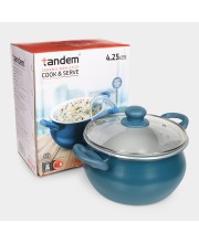 Tandem                         4.25 L Ceramic Cook &amp; Serveware