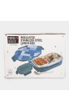 600ml Plastic & Steel Lunch Box