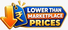 Lower Than Marketplace Prices